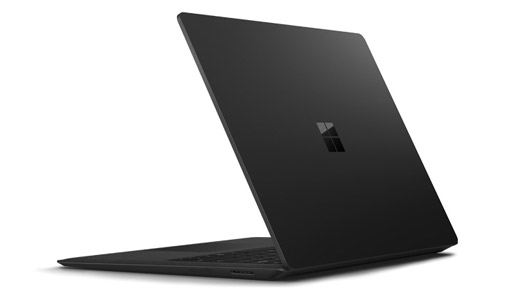 Surface laptop 2 rear view